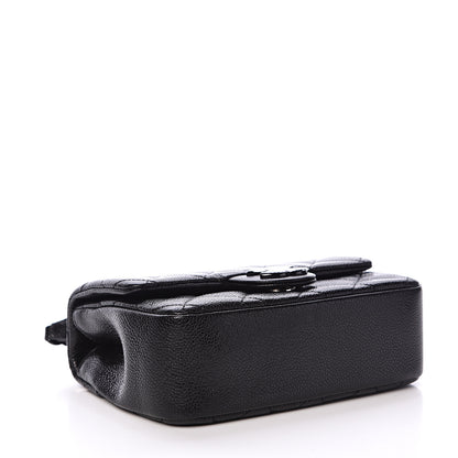Chanel Caviar Quilted Incognito Mini Square Flap Black 3 of 10