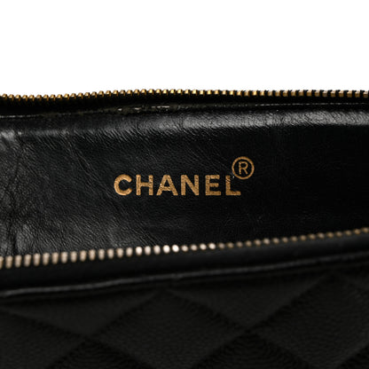 Chanel Caviar Quilted Shoulder Bag Black 6 of 11