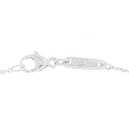 Chopard 18K White Gold Happy Diamonds Icons Heart Pendant Necklace 3 of 5