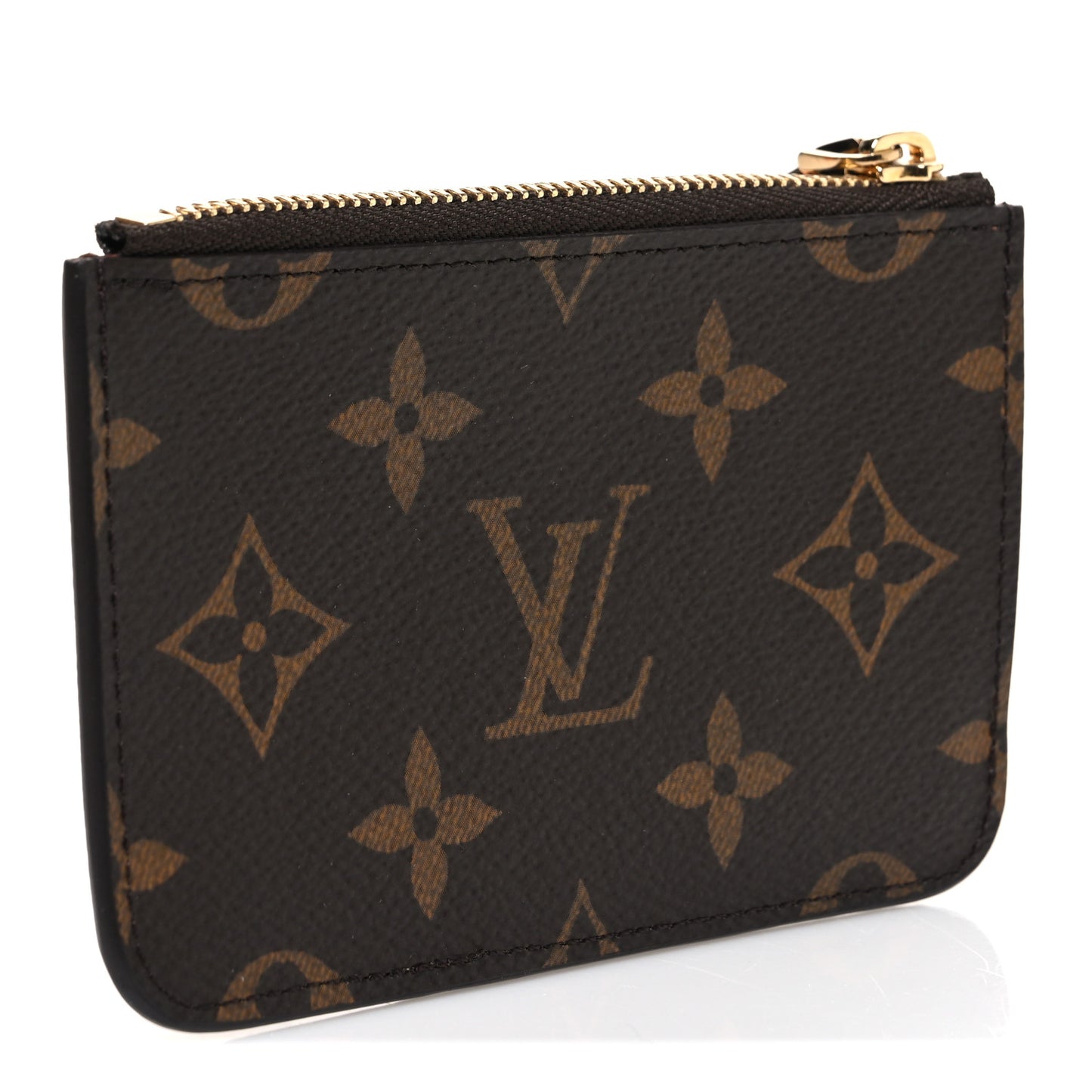 Monogram Zipped Romy Card Holder