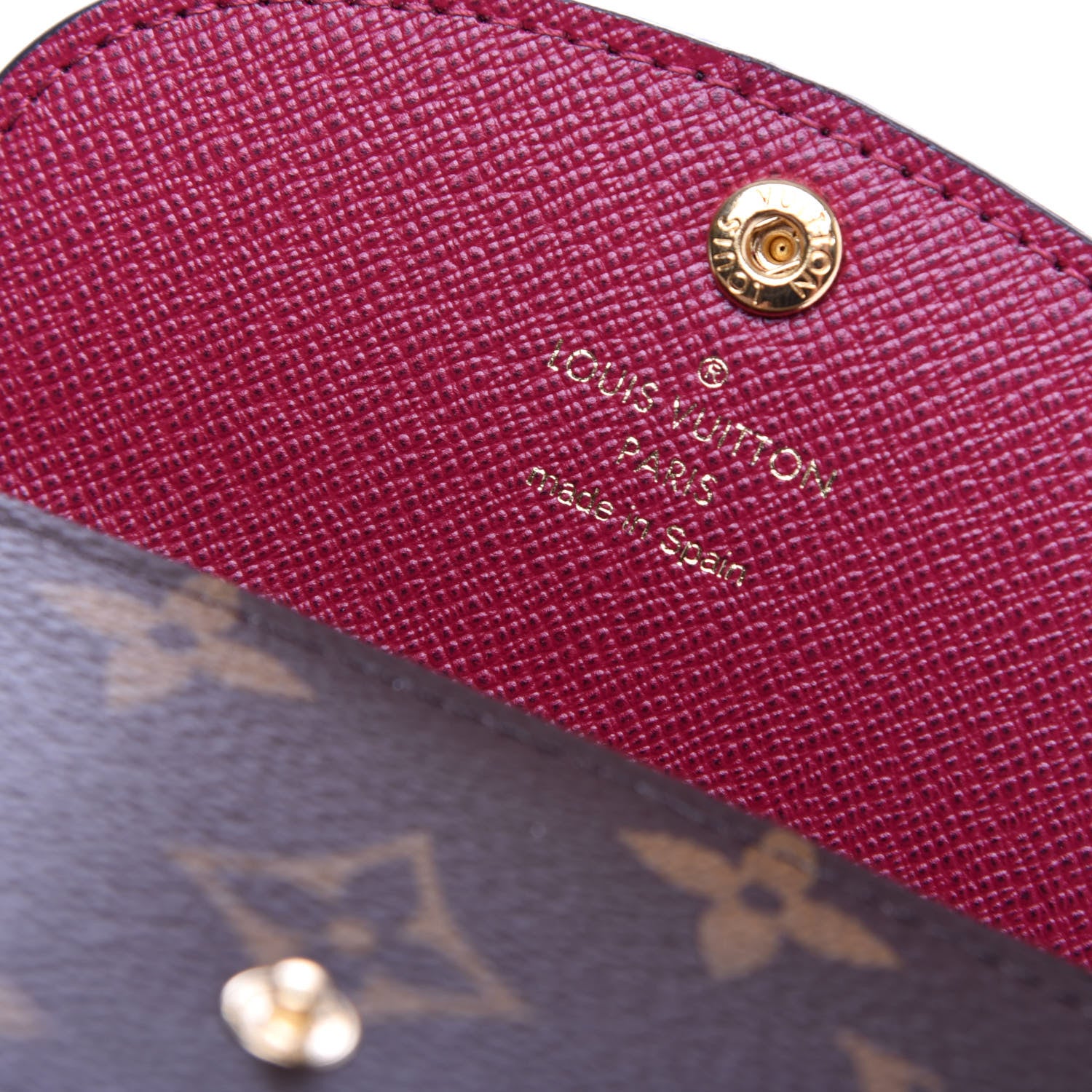 Louis Vuitton Monogram Rosalie Coin Purse Fuchsia 6 of 7