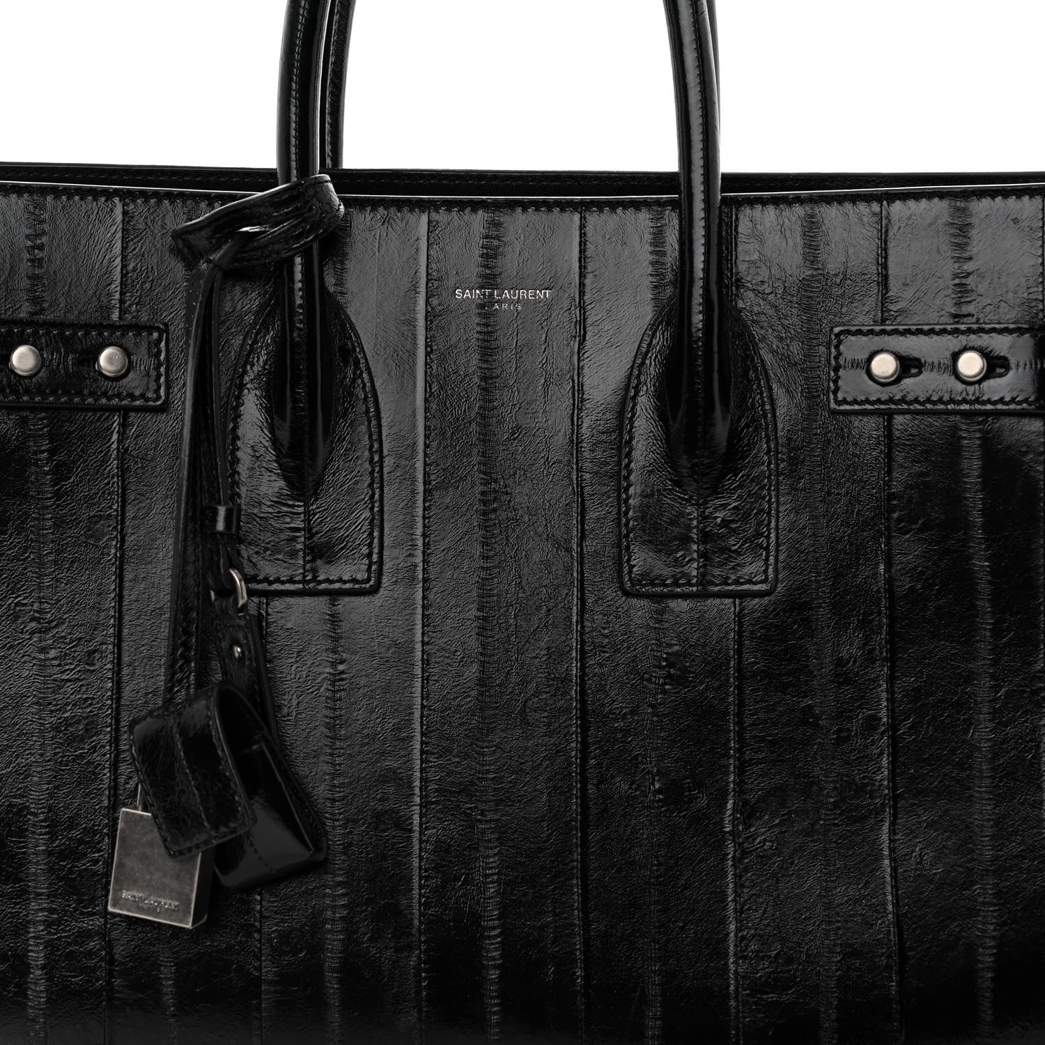 Saint Laurent Eel Small Sac De Jour Souple Black 7 of 10