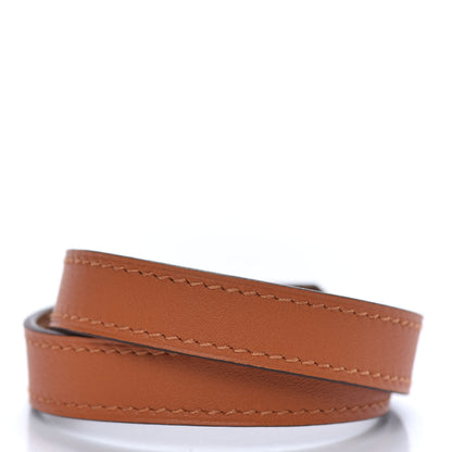 Hermes Box Kelly Double Tour Bracelet T2 Orange 3 of 6