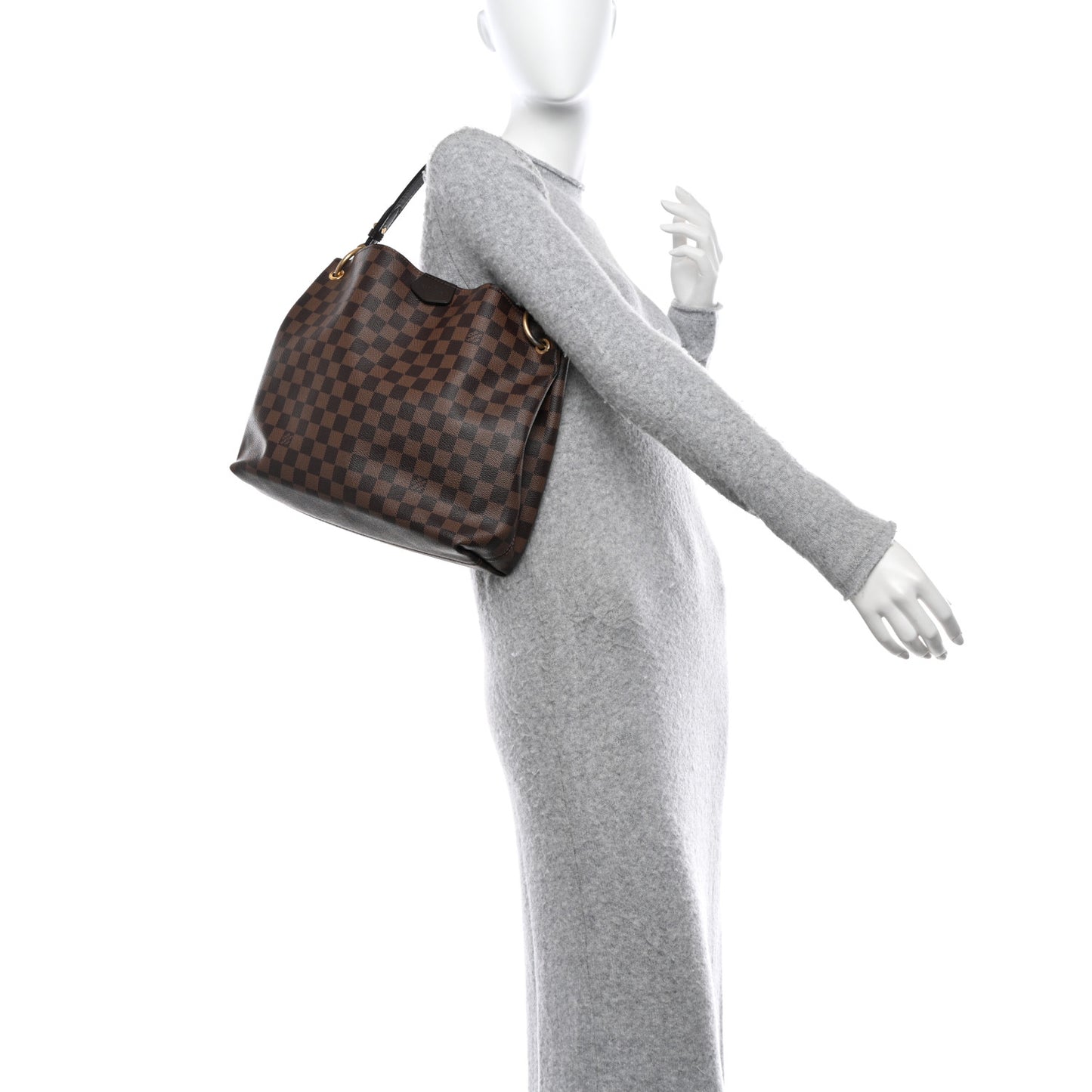 LOUIS VUITTON Damier Ebene Graceful PM