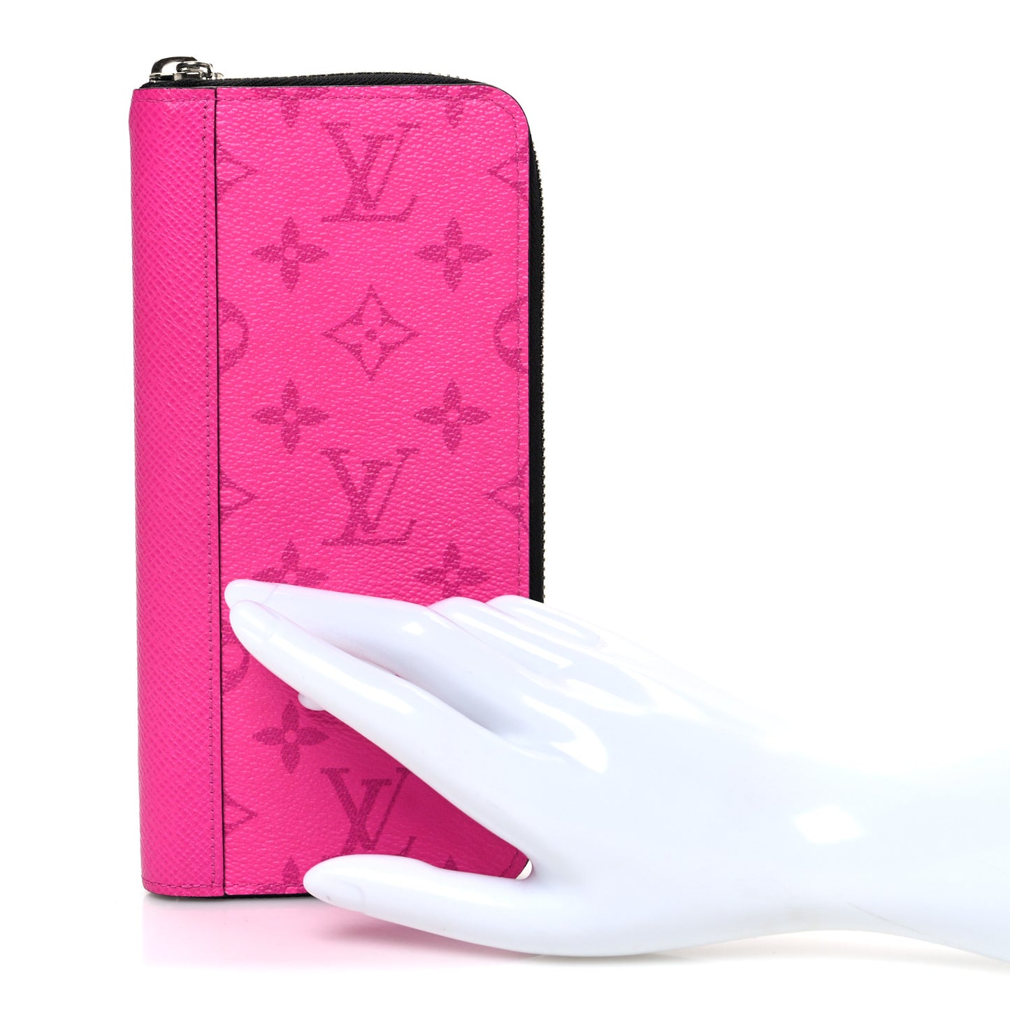 Taigarama Vertical Zippy Wallet Fuchsia
