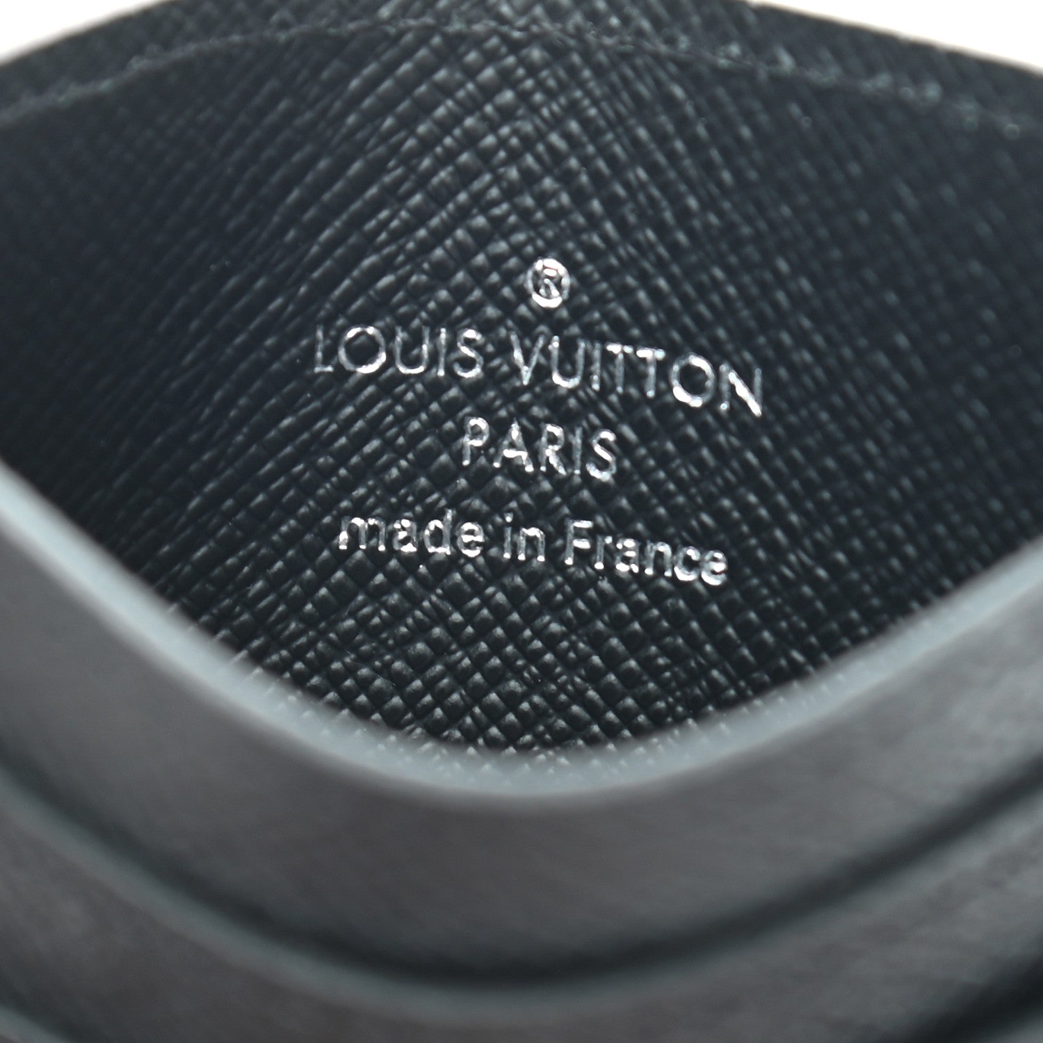Louis Vuitton Taiga Double Card Holder Black 6 of 6