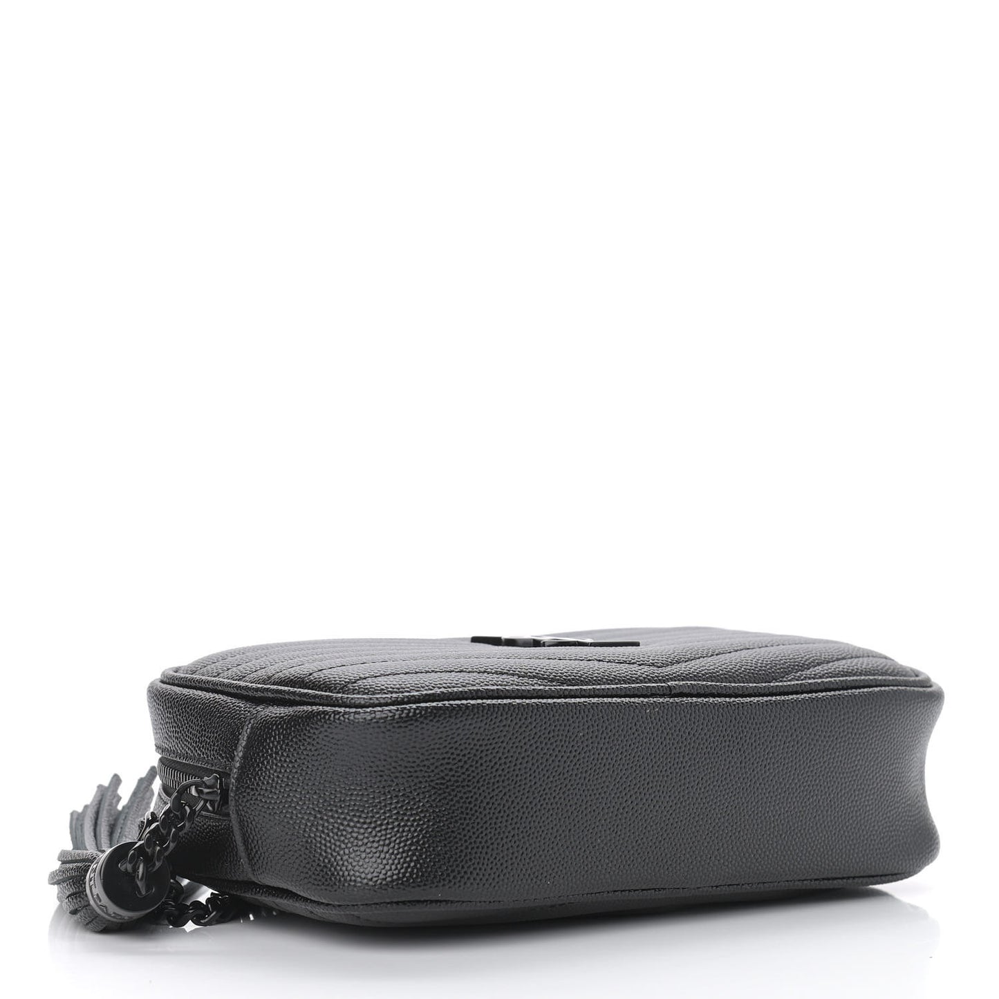 Grain De Poudre Matelasse Monogram Mini Lou Camera Bag Black