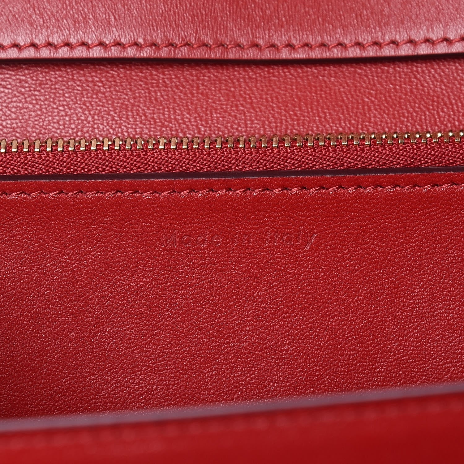 Celine Box Calfskin Medium Classic Box Flap Bag Red 7 of 9