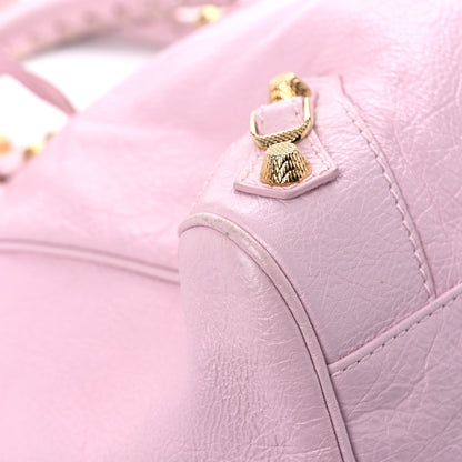 Balenciaga Agneau Giant 12 Gold Hardware Velo Rose Poudre Rose Petunia 8 of 15