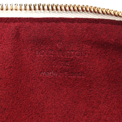 Louis Vuitton Monogram Multicolor Pochette Plate GM White 6 of 7