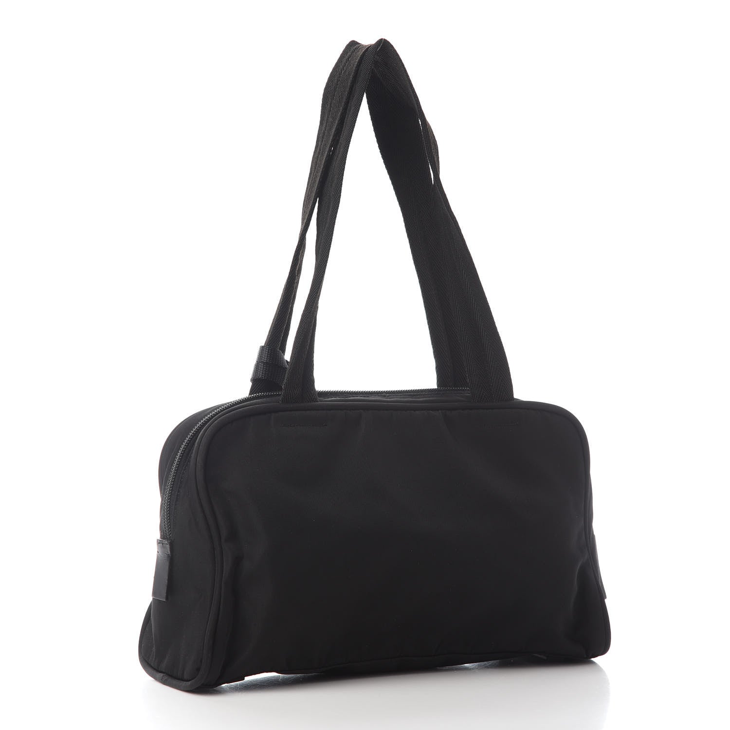 Prada Tessuto Nylon Sport Semitracolla Shoulder Bag Black 2 of 7