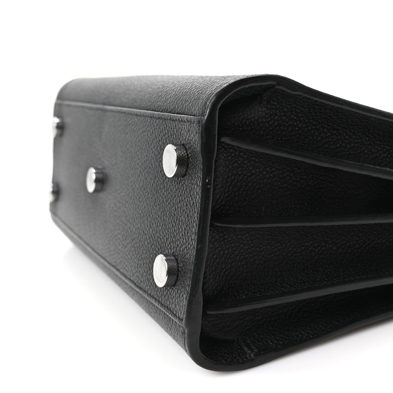Saint Laurent Grained Calfskin Nano Sac De Jour Black 9 of 9