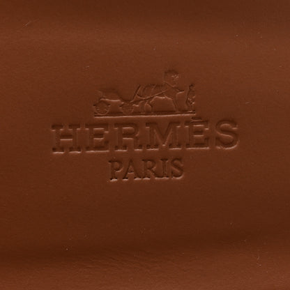 Hermes Box Calfskin Oran Sandals 38 Gold 8 of 11
