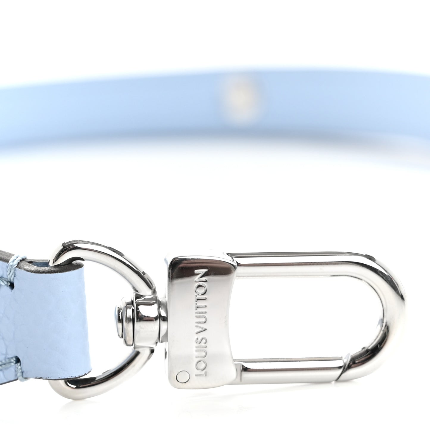 Calfskin Buci Shoulder Strap Bleu Nuage