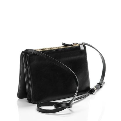 Celine Lambskin Small Trio Crossbody Bag Black 3 of 10
