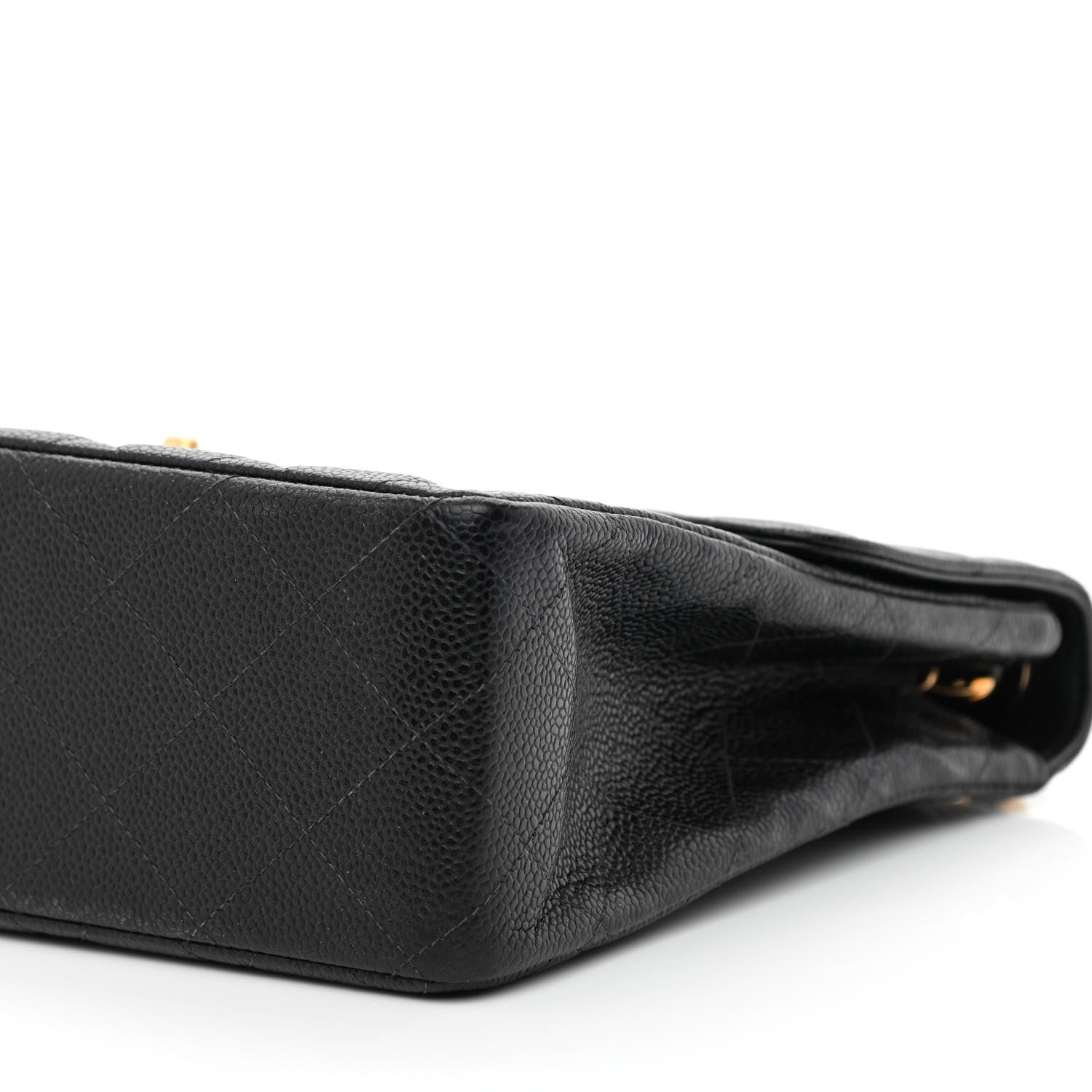 Chanel Caviar Jumbo Single Flap Black 10 of 12