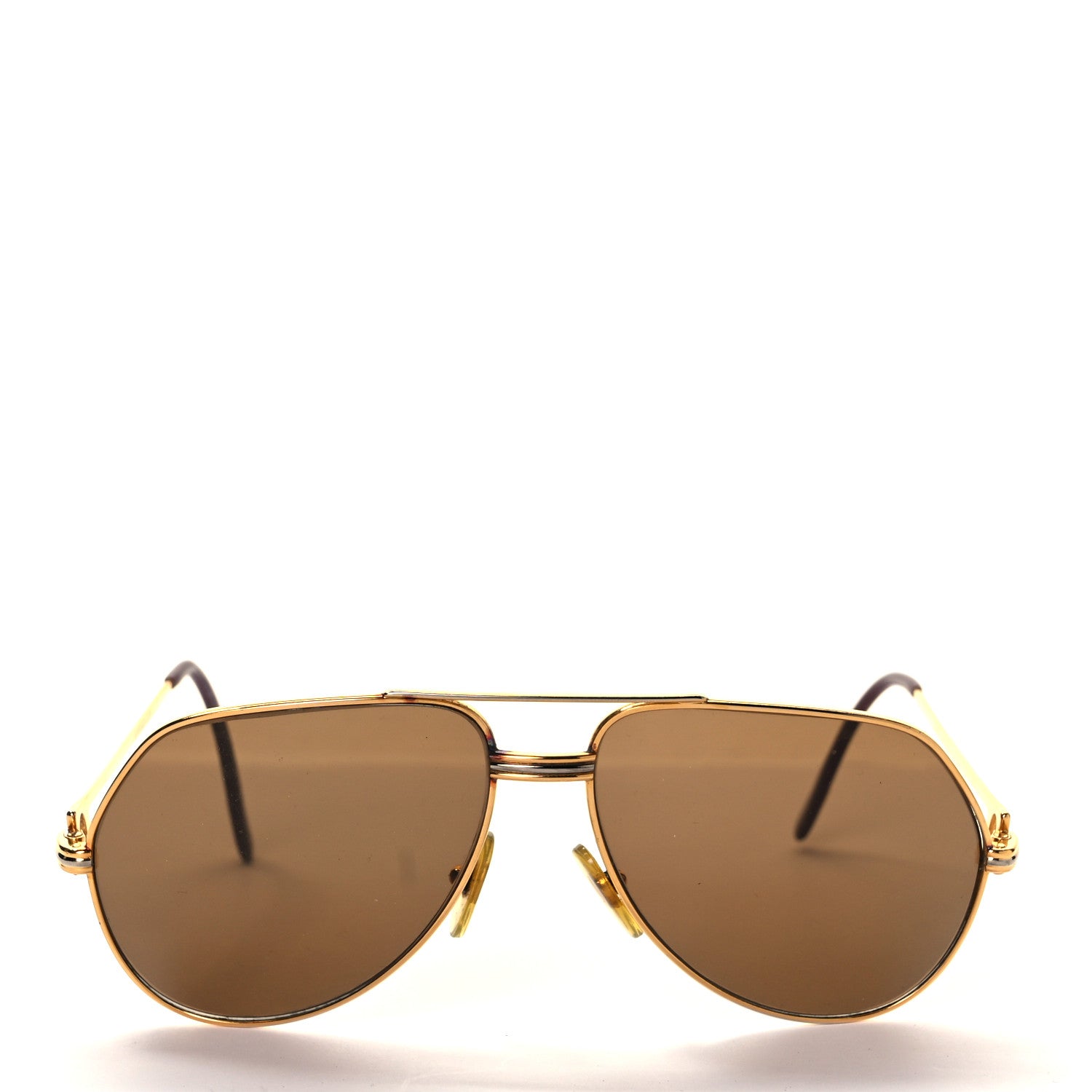 Cartier Louis Vendome Aviator Sunglasses Gold 2 of 8