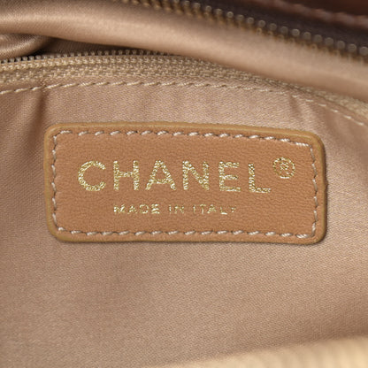Chanel Calfskin Bubble Quilt Bowler Dark Brown 6 of 14