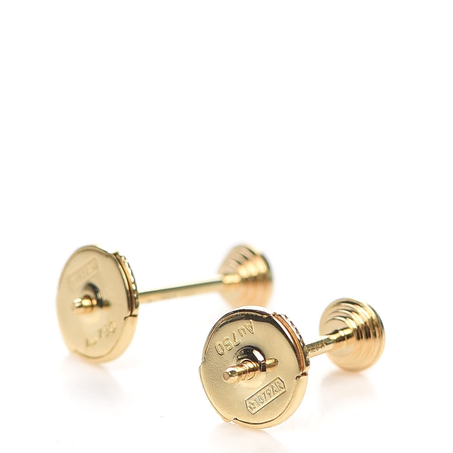 Cartier 18K Yellow Gold Diamond XS D'Amour Earrings 3 of 4