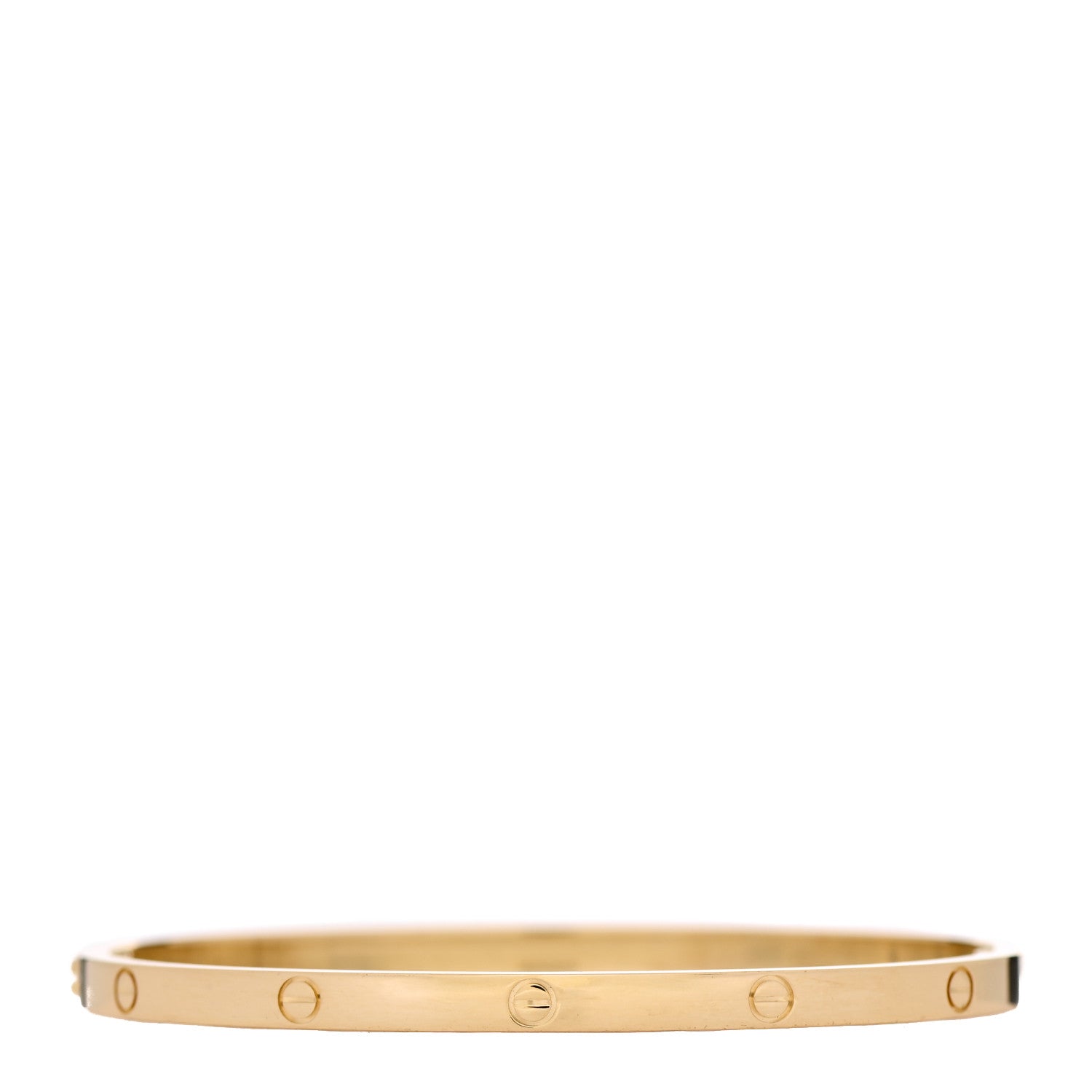 Cartier 18K Yellow Gold Small LOVE Bracelet 17 2 of 5