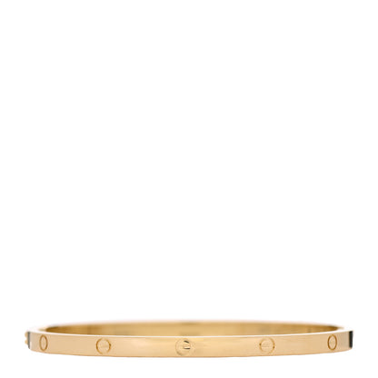 Cartier 18K Yellow Gold Small LOVE Bracelet 17 2 of 5