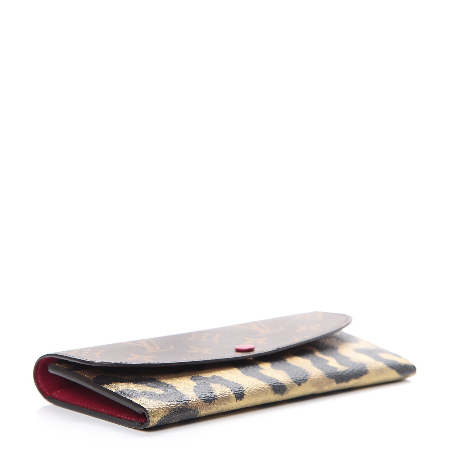 Louis Vuitton Monogram Emilie Wallet Fuchsia 3 of 7