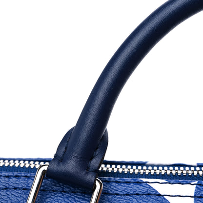 Louis Vuitton Monogram Escale Speedy Bandouliere 30 Blue 11 of 11