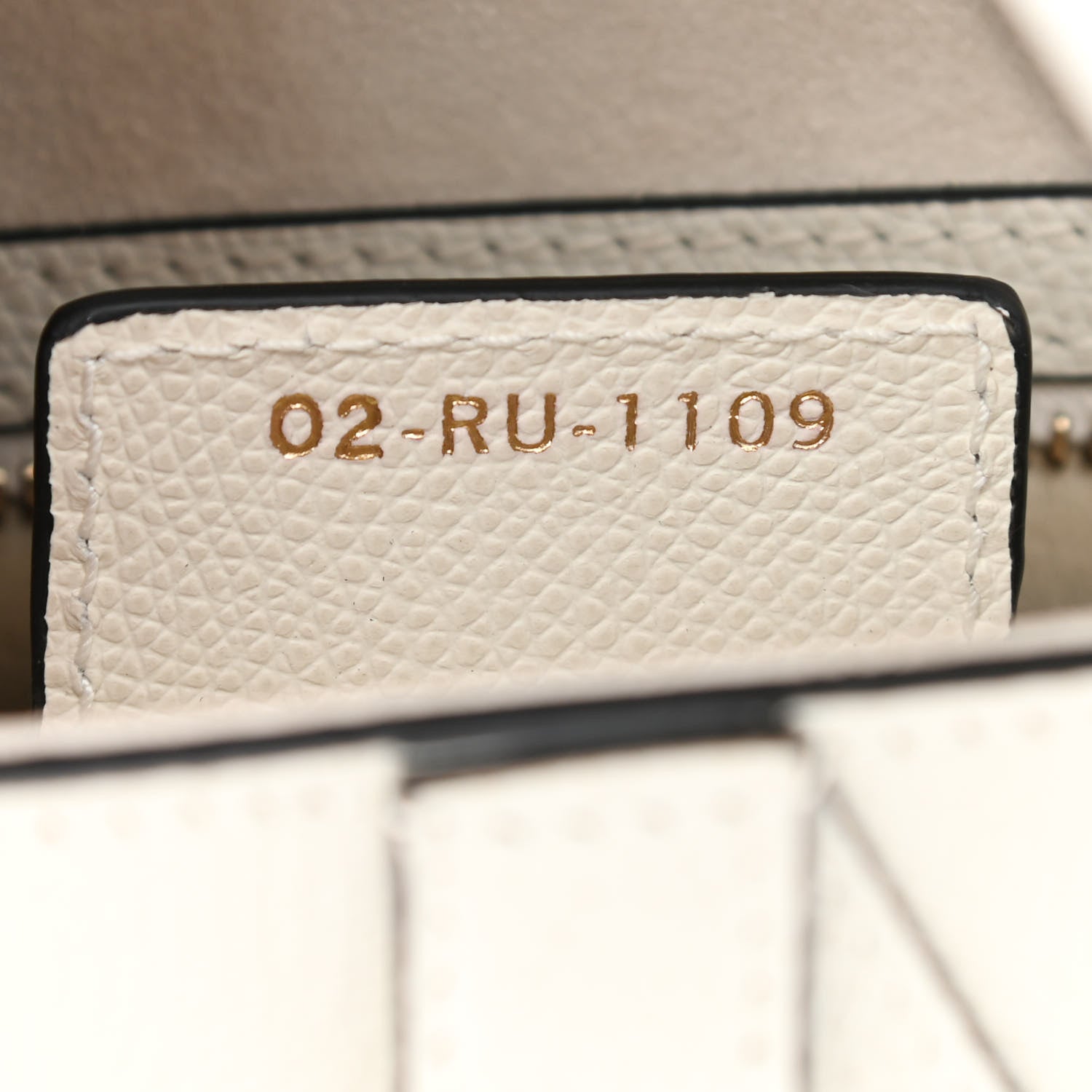 Christian Dior Grained Calfskin Saddle Bag White 7 of 11