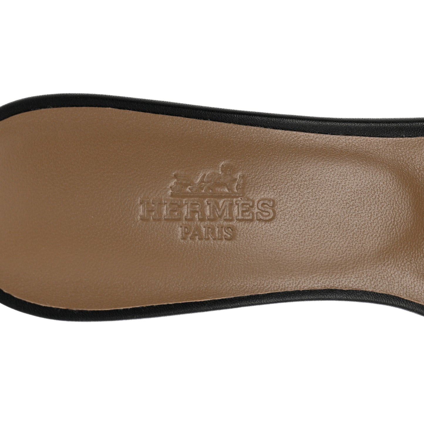 Calfskin Oasis Sandals 36.5 Black