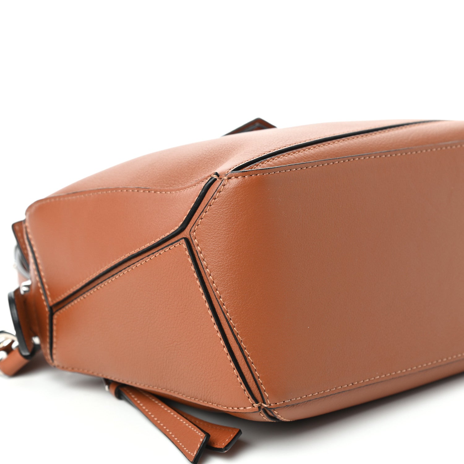 Loewe Calfskin Small Puzzle Bag Tan 7 of 8