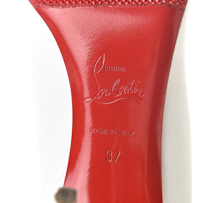 Christian Louboutin Kid Decollete 554 85 Pumps 37 White 9 of 23