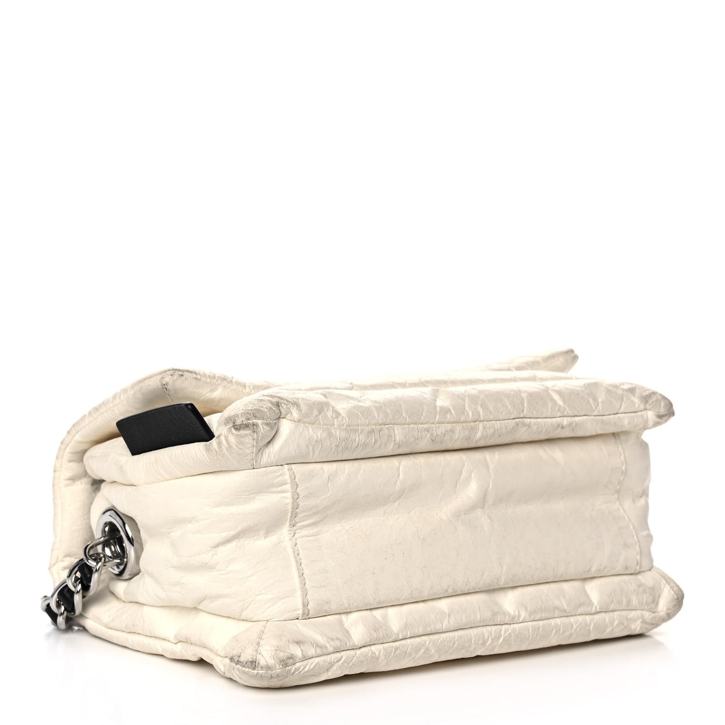 Lambskin The Pillow Bag White