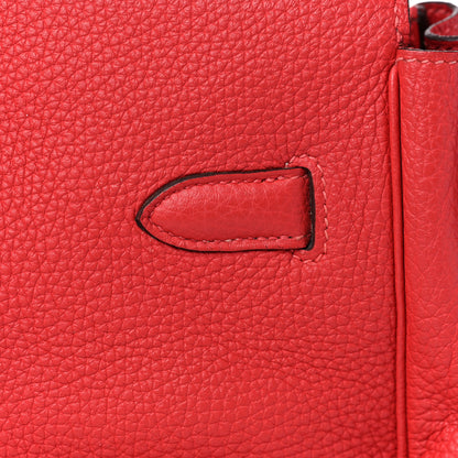 Hermes Togo Birkin 35 Rouge Pivoine 11 of 52