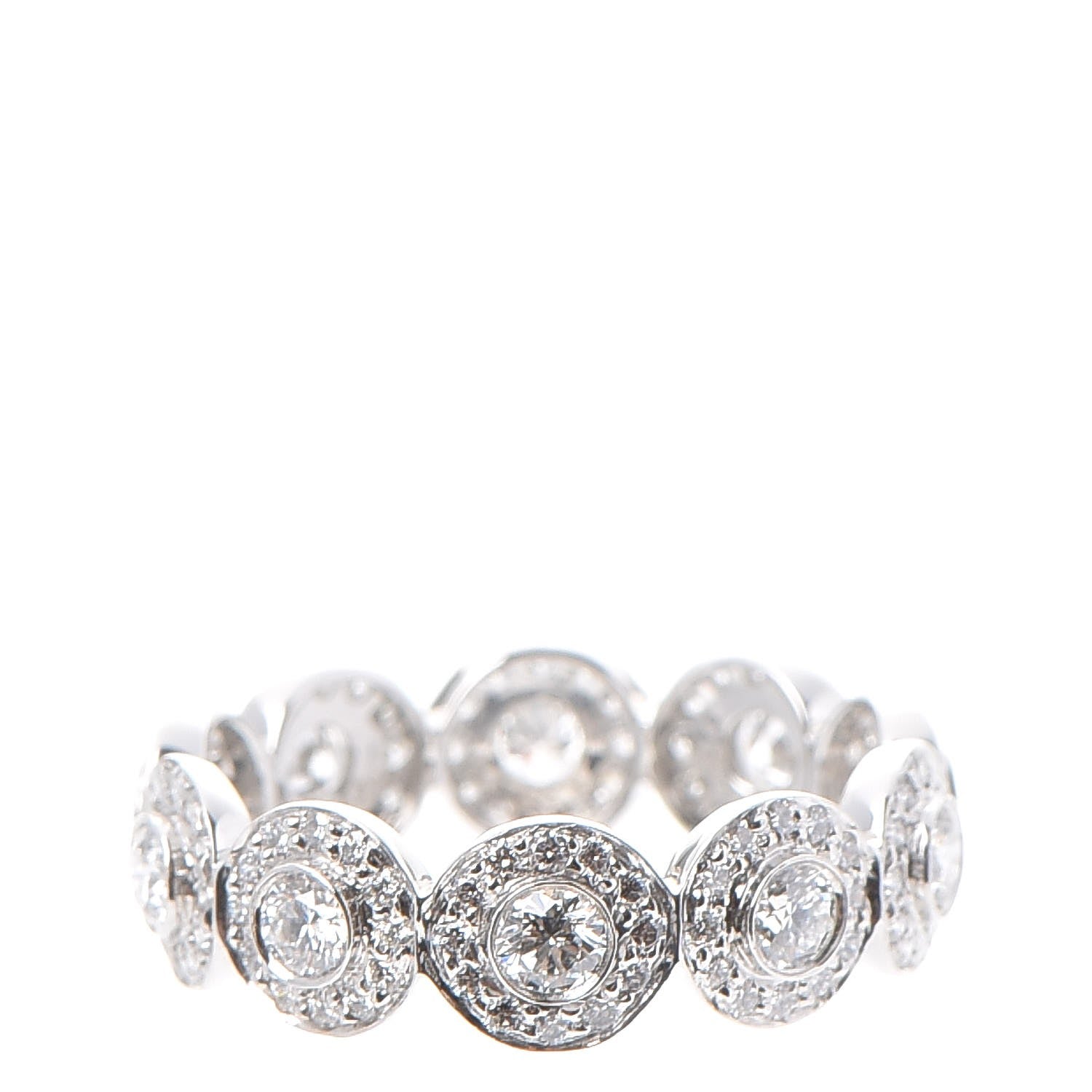 Tiffany Platinum Diamond Circlet Ring 53.1 6.5 3 of 5