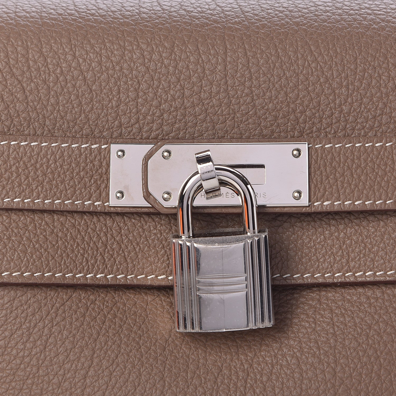 Hermes Togo Shoulder Kelly 40 Etoupe 9 of 11