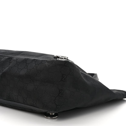 Gucci Nylon Monogram Large Abbey Tote Black 8 of 9
