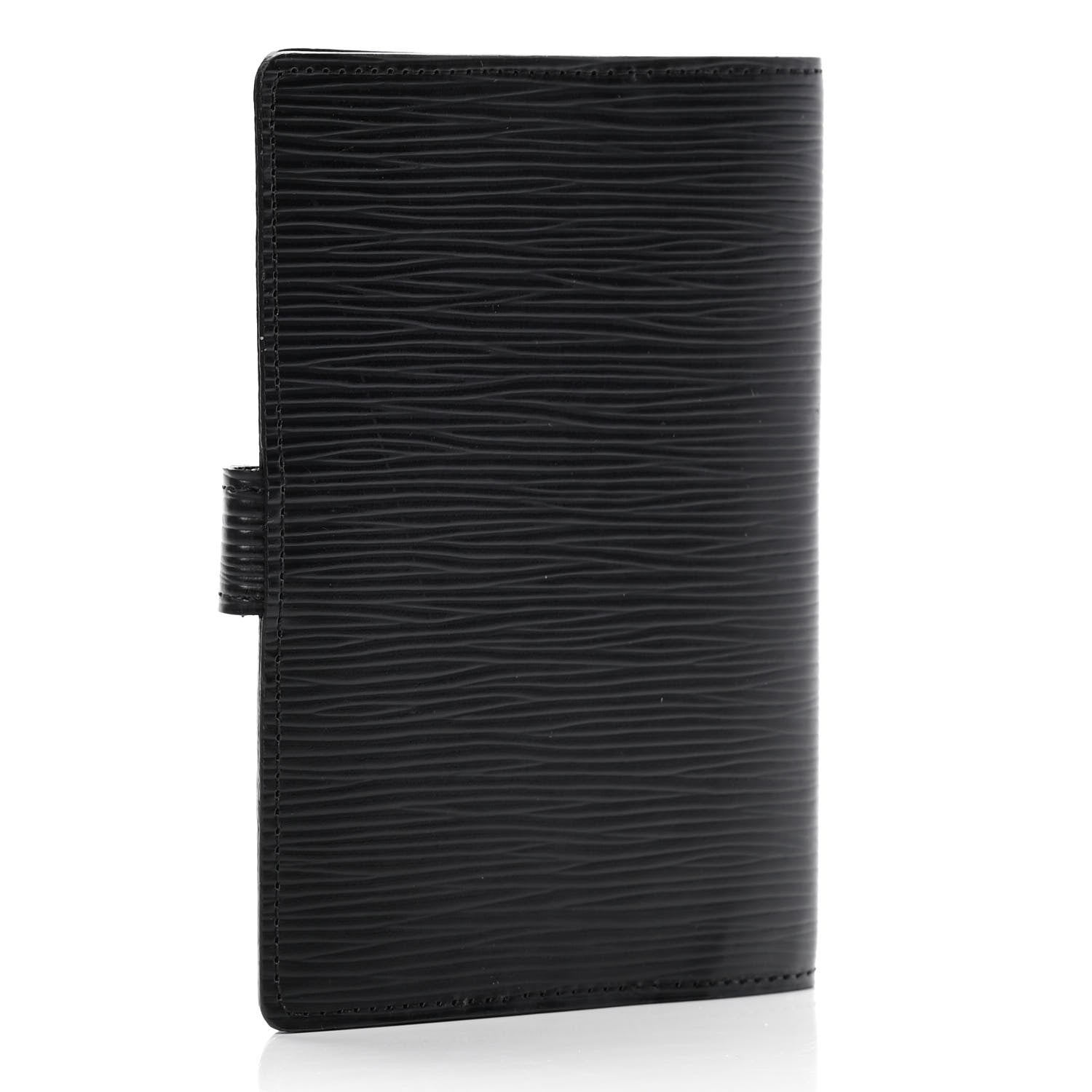 Louis Vuitton Epi Small Ring Agenda Cover Black 2 of 6