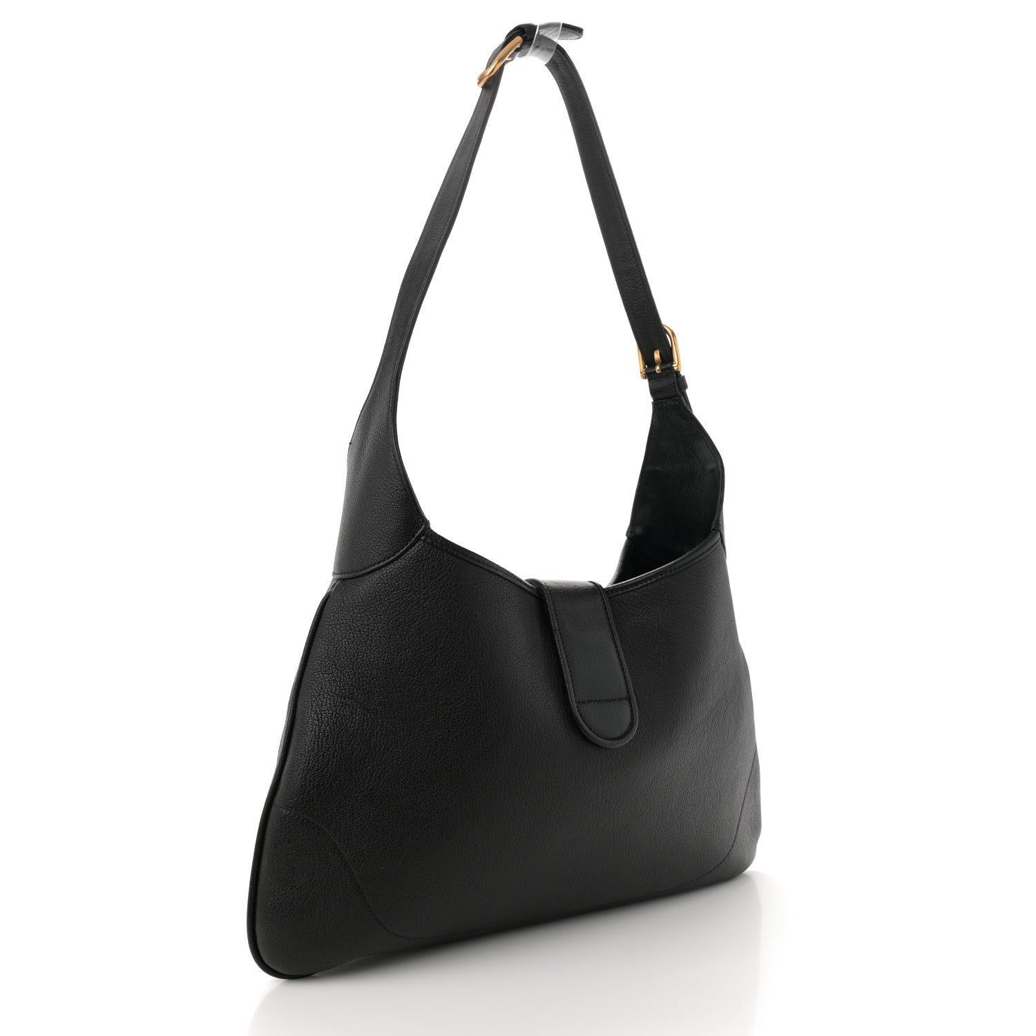 Gucci Goatskin Medium Aphrodite Shoulder Bag Black 3 of 14