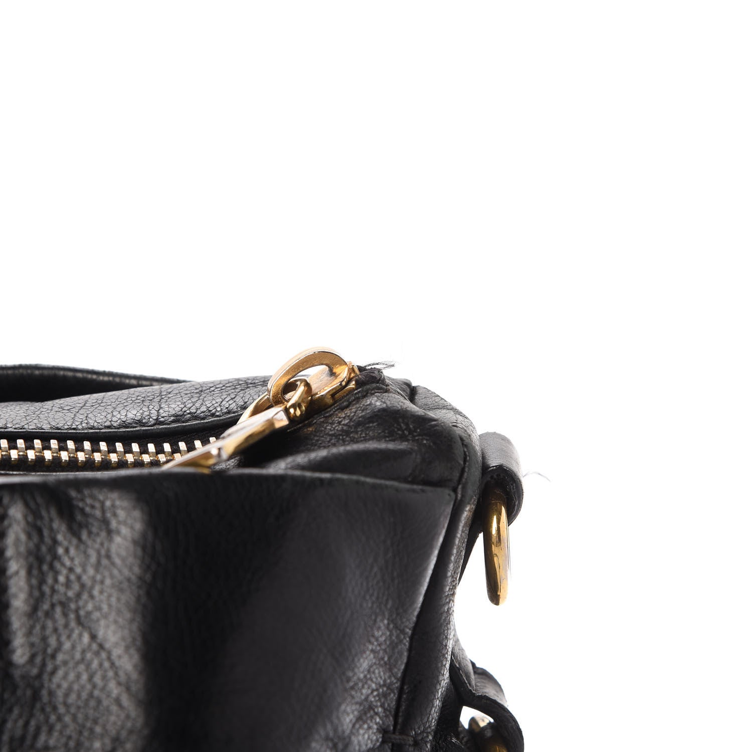 Prada Glace Calf Extra Wide Tote Black 17 of 17