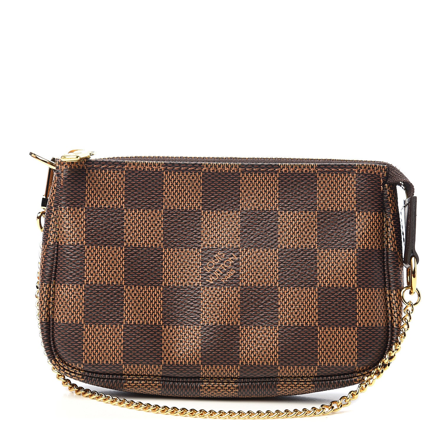 Louis Vuitton Damier Ebene Mini Pochette Accessories 1 of 7