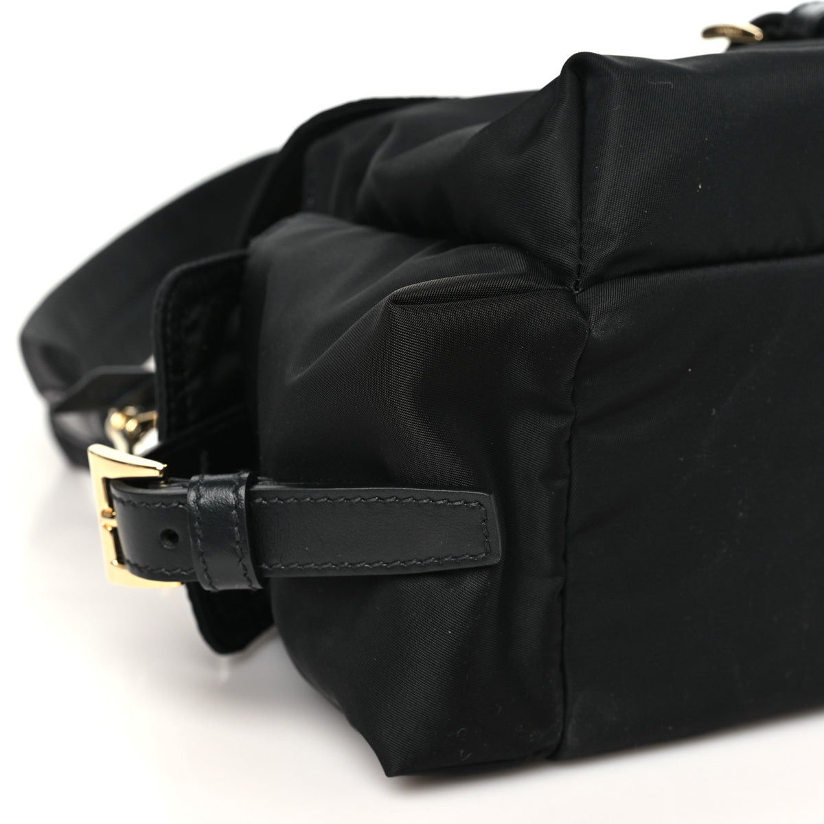 Prada Re-Nylon Medium Explore Shoulder Bag Black 8 of 9