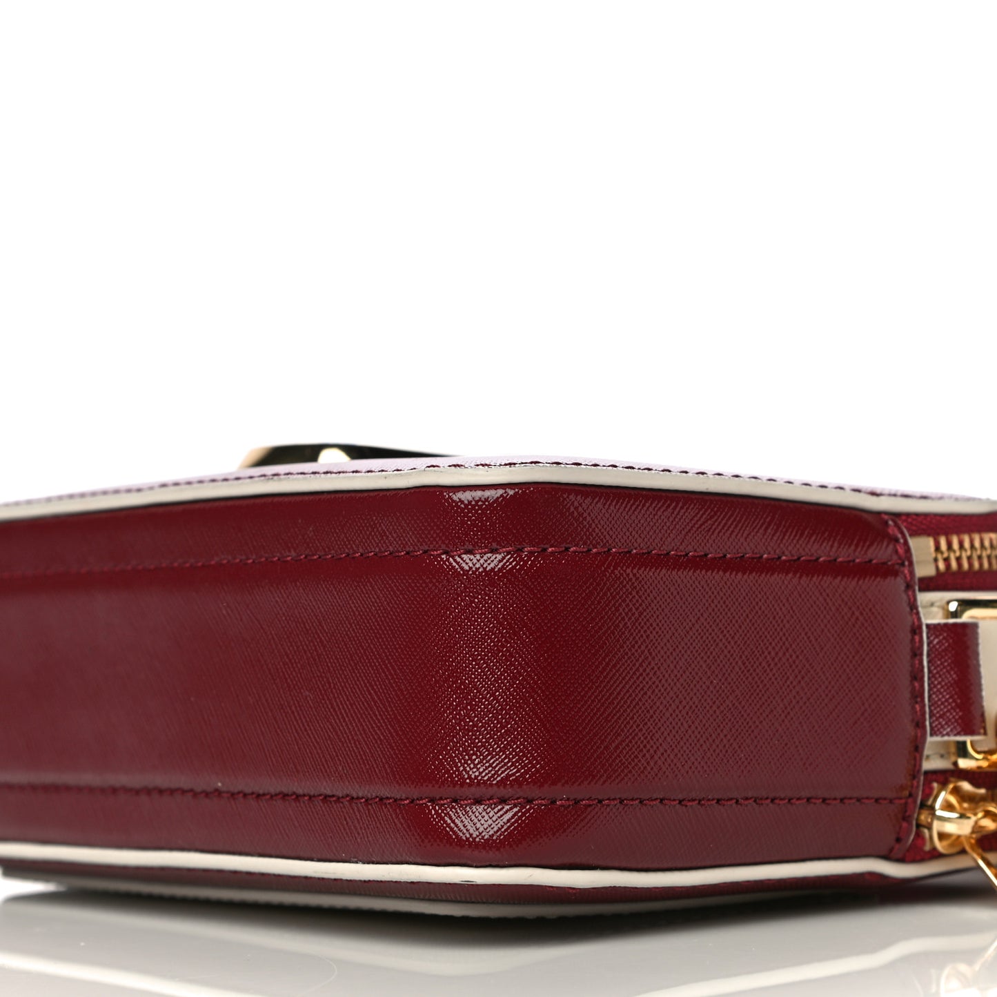 Saffiano Large The Sure Shot Camera Bag Red Multicolor