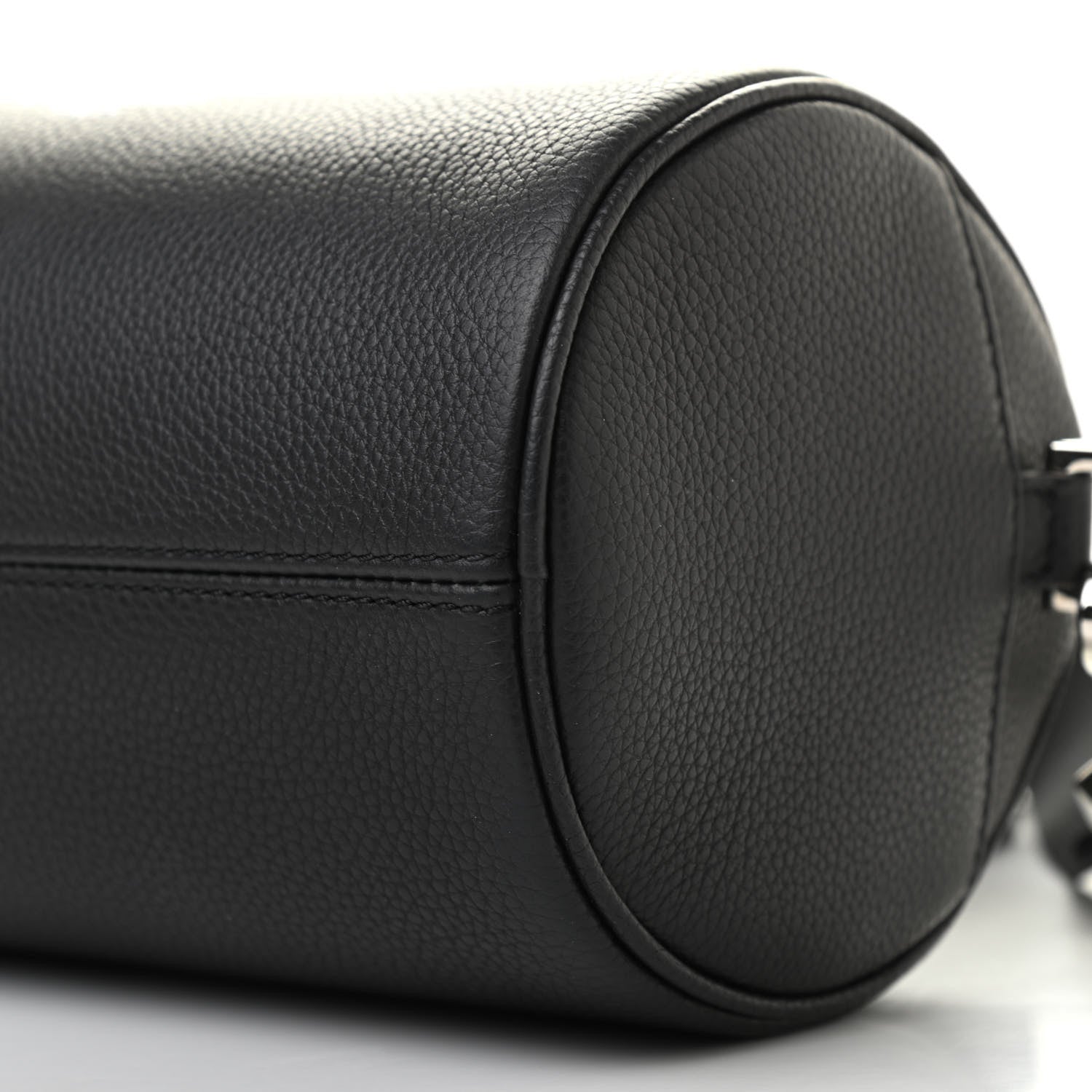 Christian Dior HOMME Grained Calfskin Mens Roller Pouch Black 10 of 10