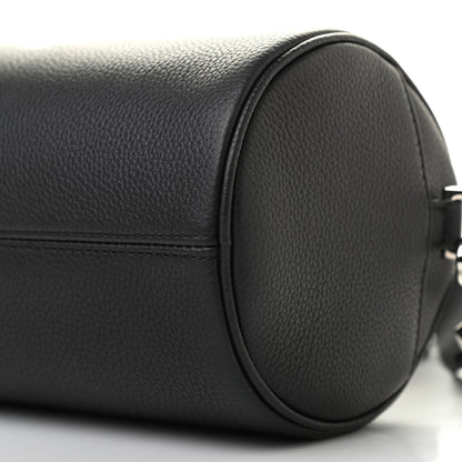 Christian Dior HOMME Grained Calfskin Mens Roller Pouch Black 10 of 10