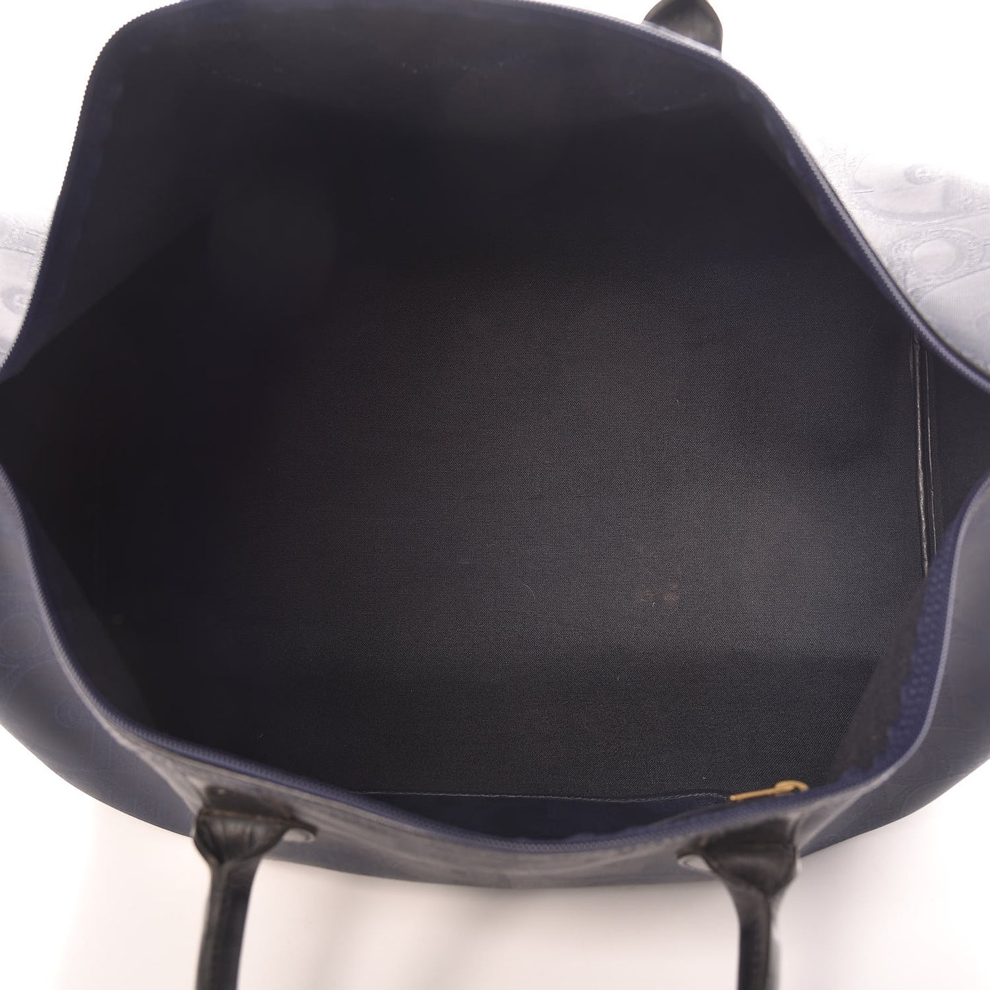 Coated Canvas Duffle Navy Blue