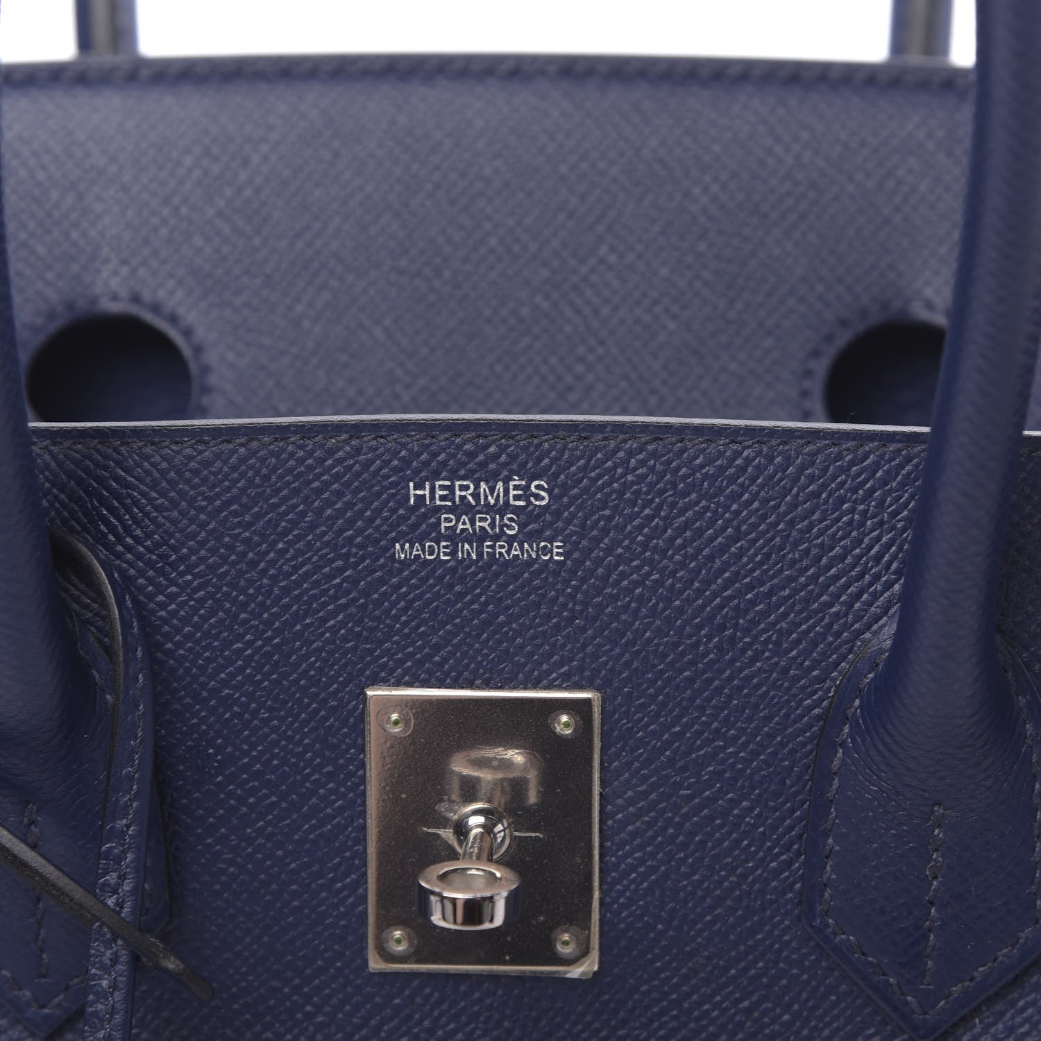 Hermes Epsom Birkin 35 Bleu Saphir 6 of 11