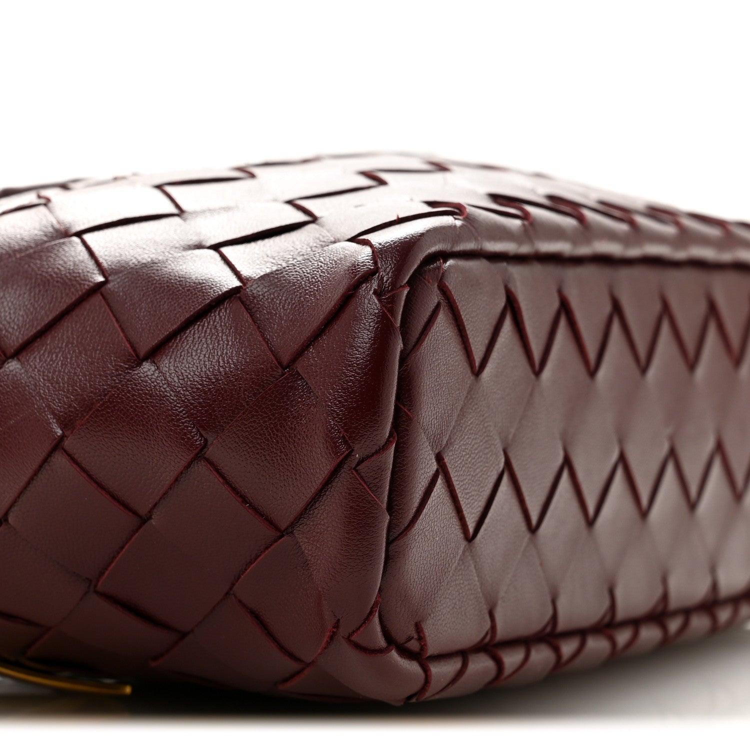 Bottega Veneta Nappa Intrecciato Bang Bang Vanity Case Barolo 9 of 10