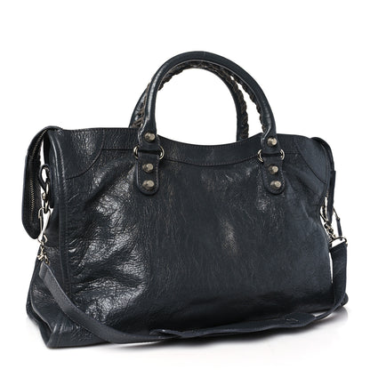 Balenciaga Agneau Giant 12 Silver Hardware City Gris Fossile 3 of 12