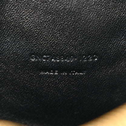 Saint Laurent Calfskin Matelasse Monogram Mini Lou Camera Bag Taupe 7 of 11