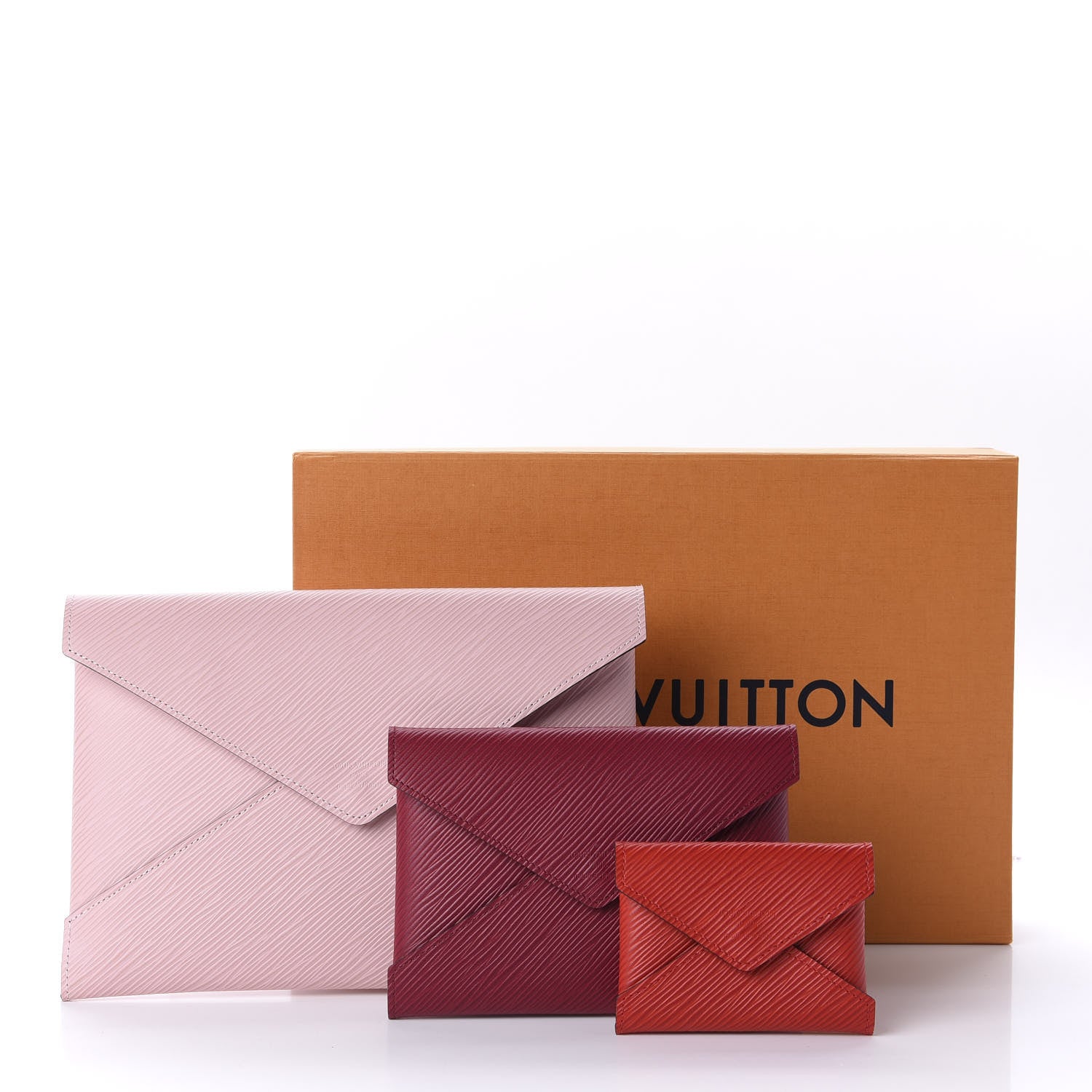 Louis Vuitton Epi Kirigami Pochette Set Rose Ballerine Fuchsia Coquelicot 12 of 12